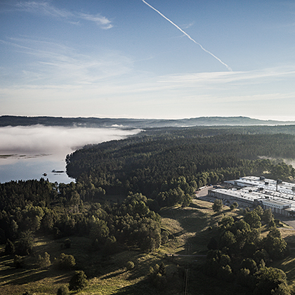 Troax production facility in Hillerstorp, Sweden.