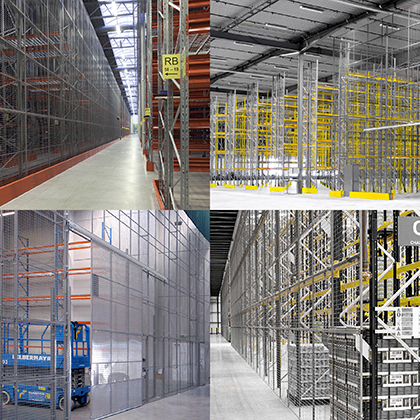 Pallet rack applications.