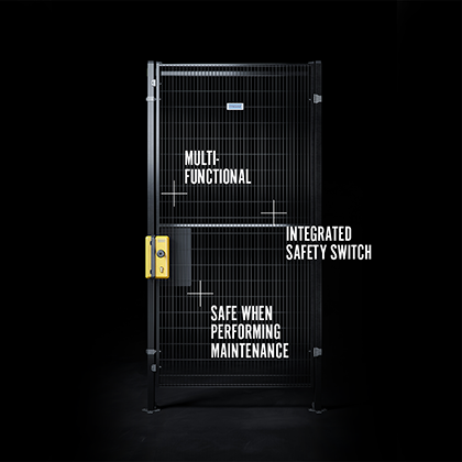 Safe Escape Lock USPs: Multifunctional, Intergrated switch, Safe when performing maintanence.