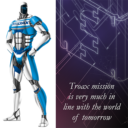 Troax hero - Troax mission is very much in line with the world of tomorrow.