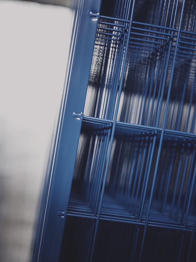 Blue Troax Panel