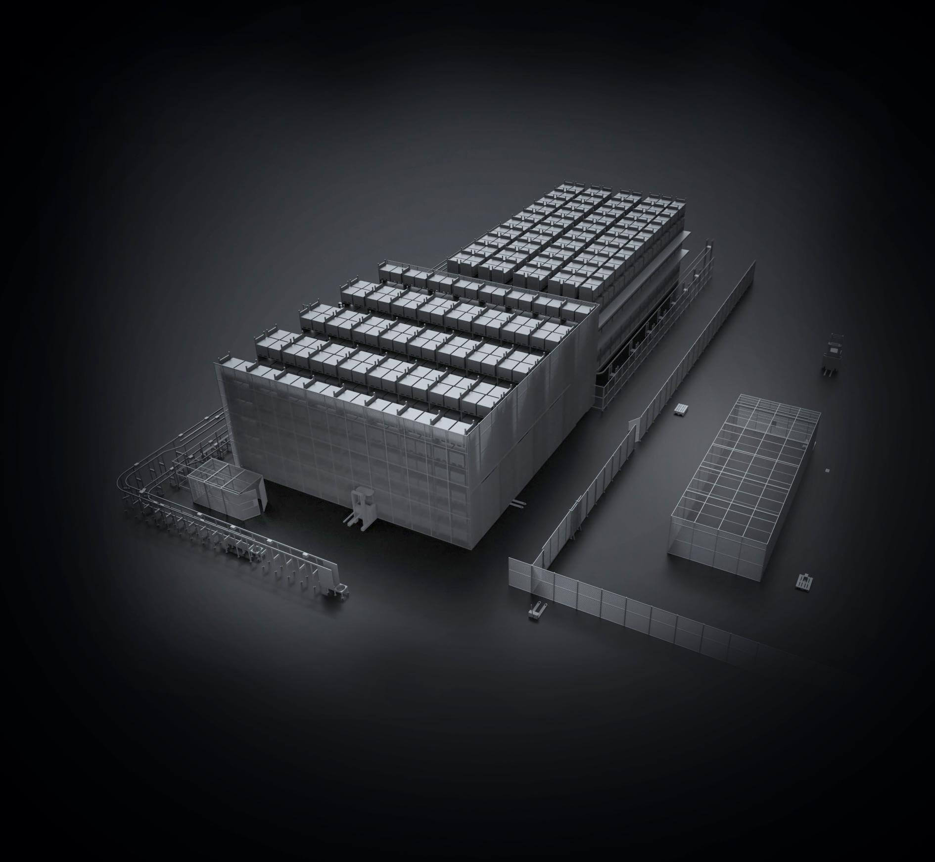 Complete solutions with warehouse partitioning